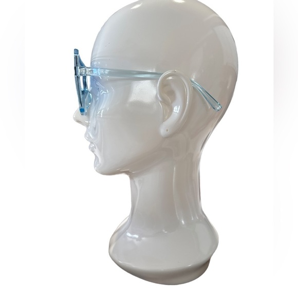 Light Blue Square Oversized Sunglasses UNISEX Flat Top Fashion Shades

0108